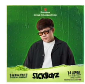 SICKBOYZ · 14 April event poster featuring SICKBOYZ